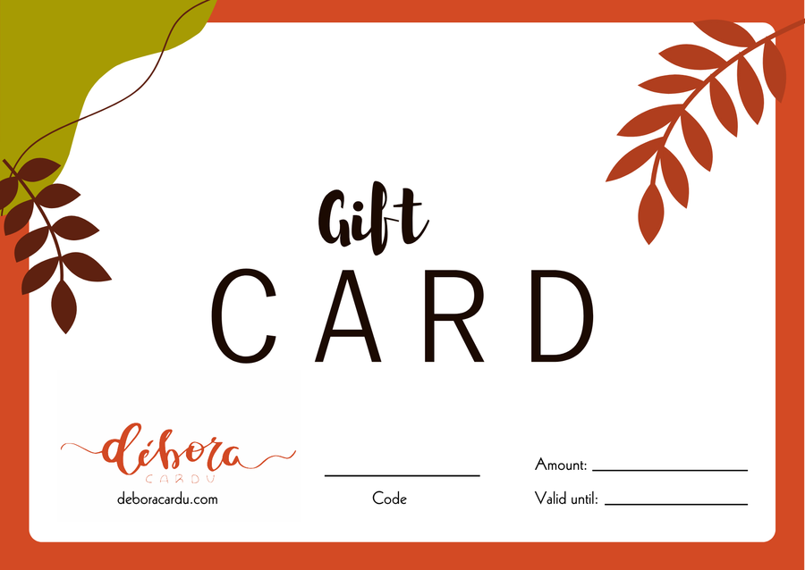 Débora CarDu Gift Card